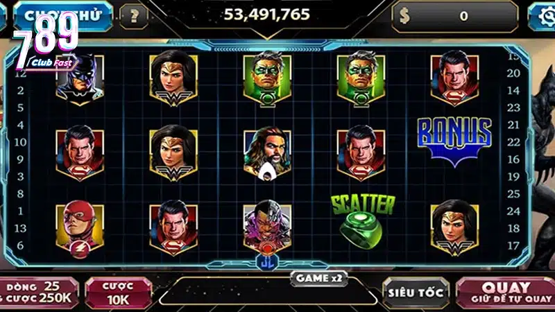 Bí kíp thắng lớn chơi quay hũ slot Justice League dành cho newbie