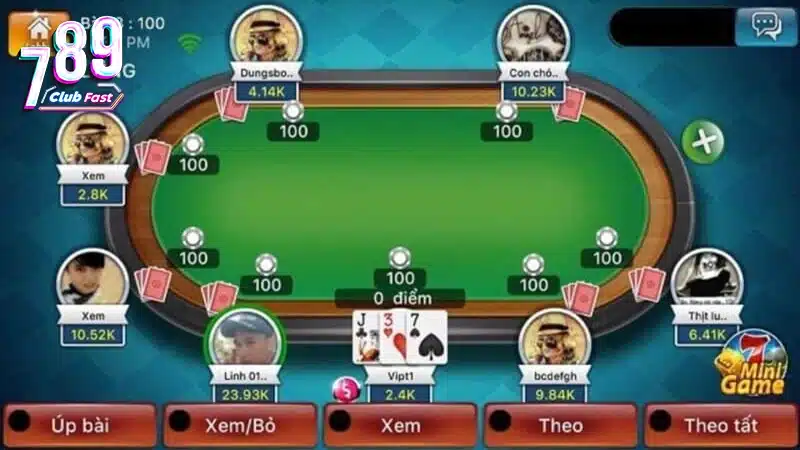 Chọn lựa chiến thuật 1 cách cẩn thận khi đánh bài Liêng tại cổng game 789club