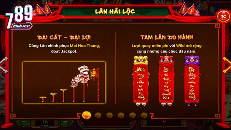 Sự kiện của game 789Club quay hũ slot Lân Hái Lộc
